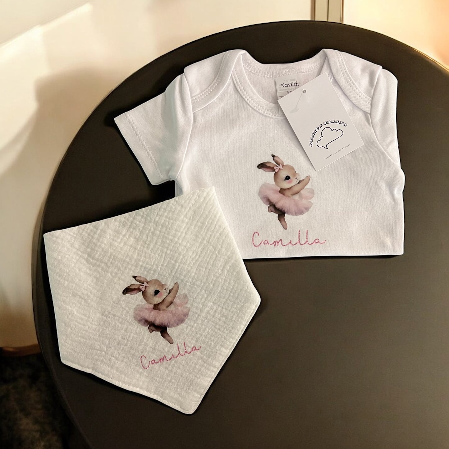Bavaglino a bandana personalizzato