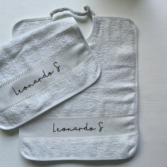 Bavaglino con elastico personalizzato