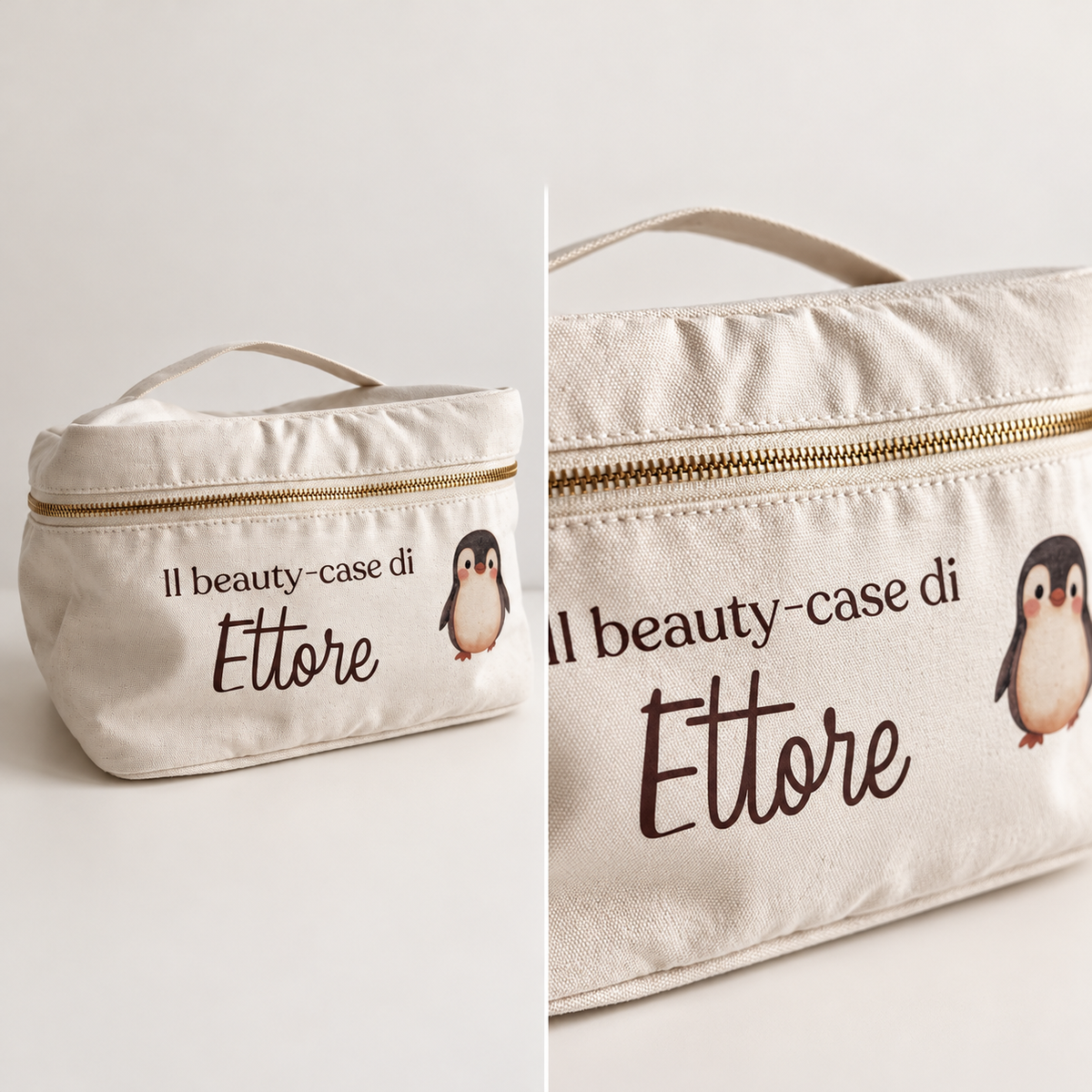 Trousse con manico personalizzata