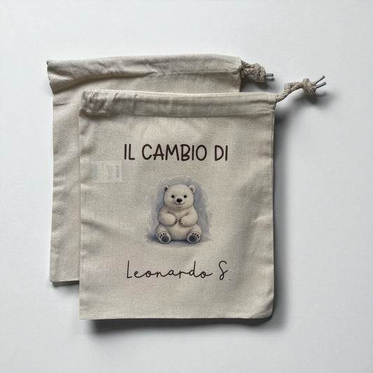 Sacca cambio personalizzata