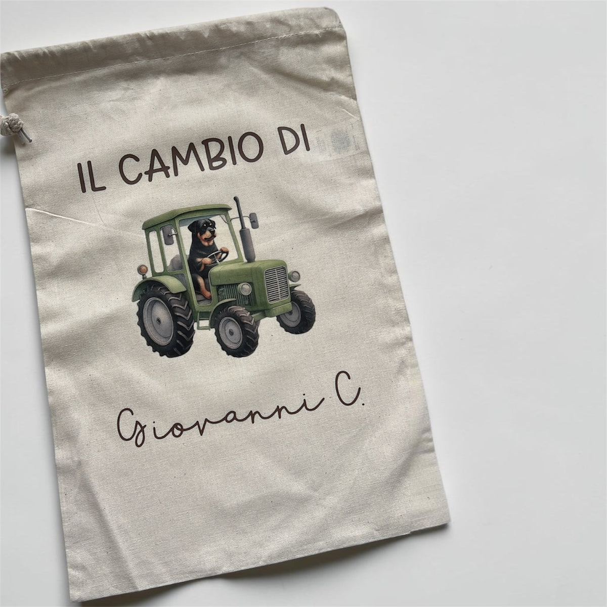 Sacca cambio personalizzata