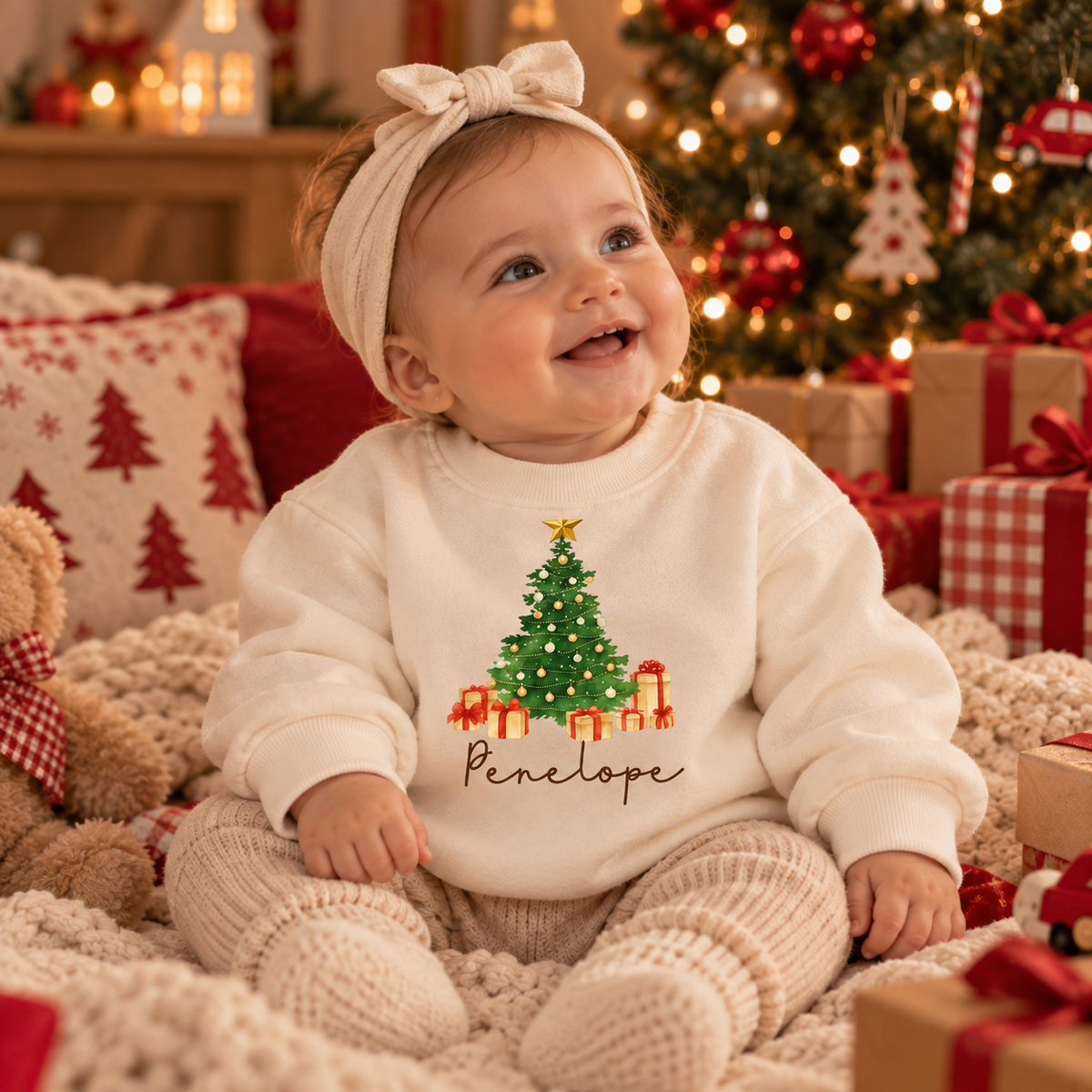 NATALE ~ Felpa girocollo natalizia