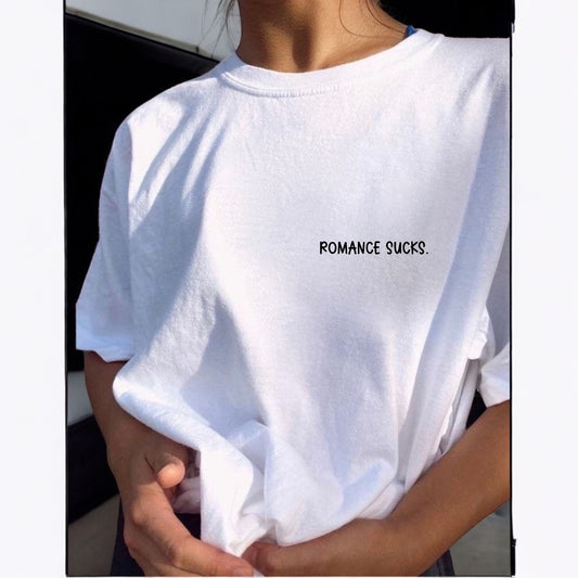 Tee - “Romance Sucks”
