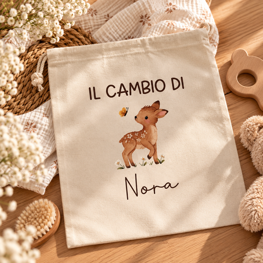 Sacca cambio personalizzata