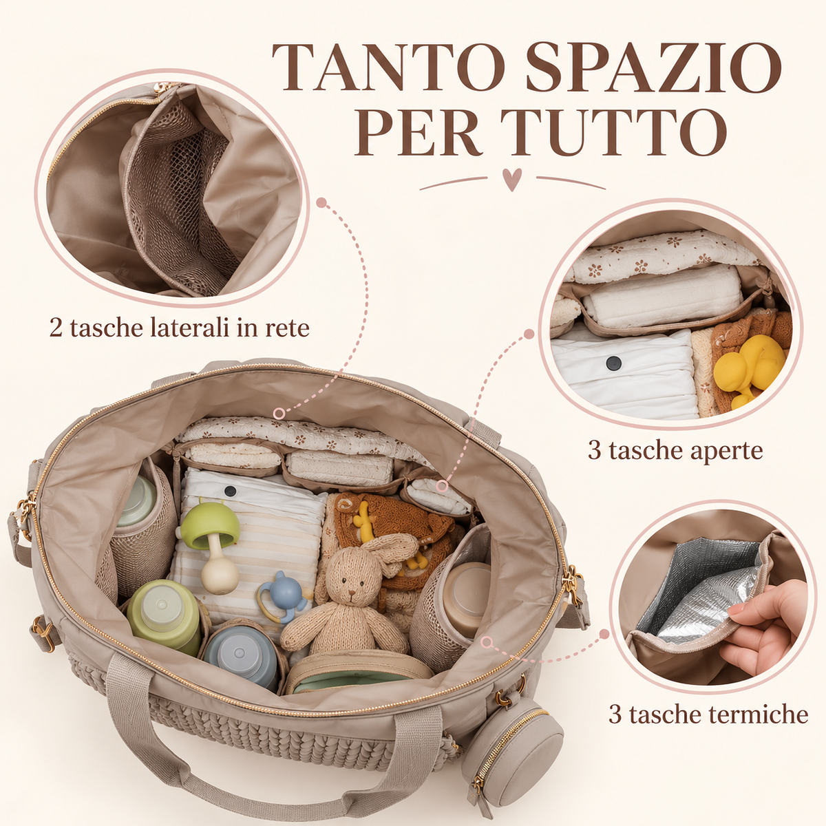Borsa passeggino personalizzata