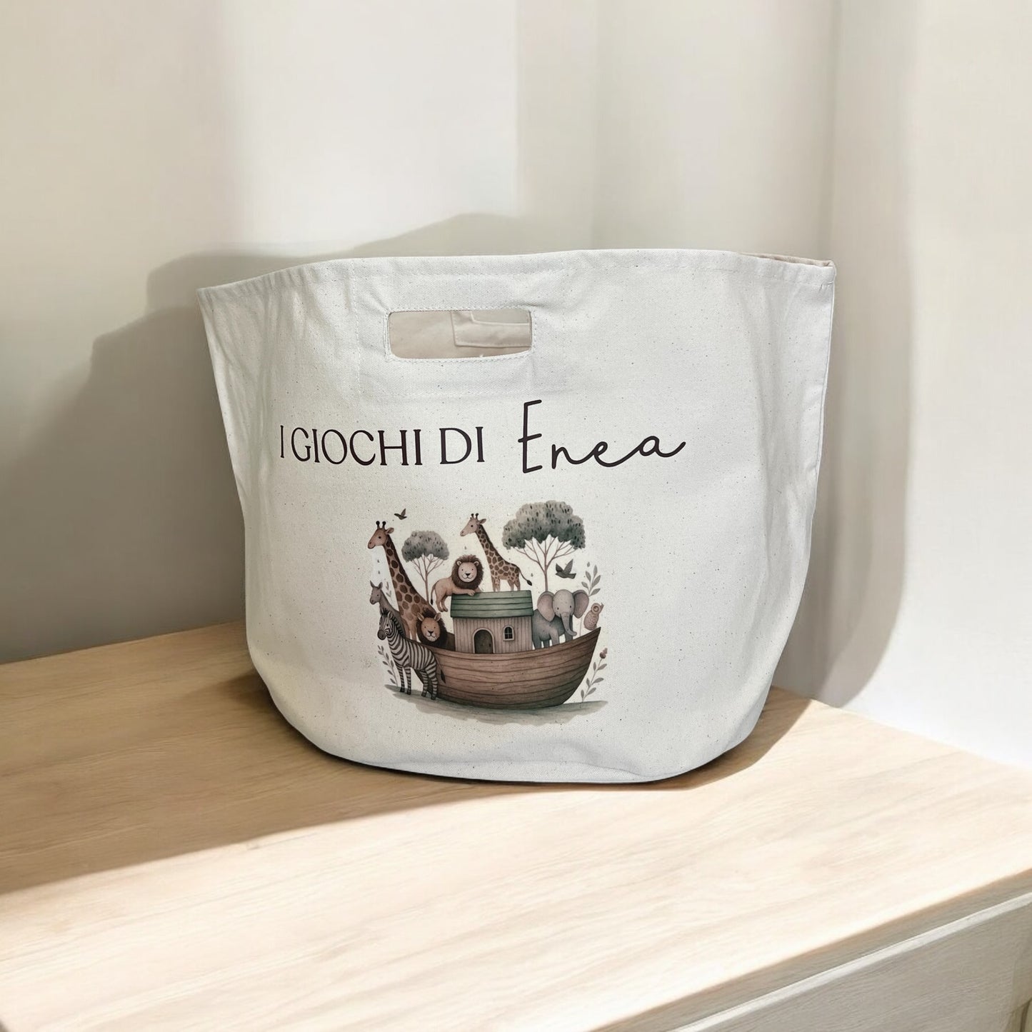 Cesta giochi personalizzata
